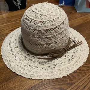 Lace summer hat